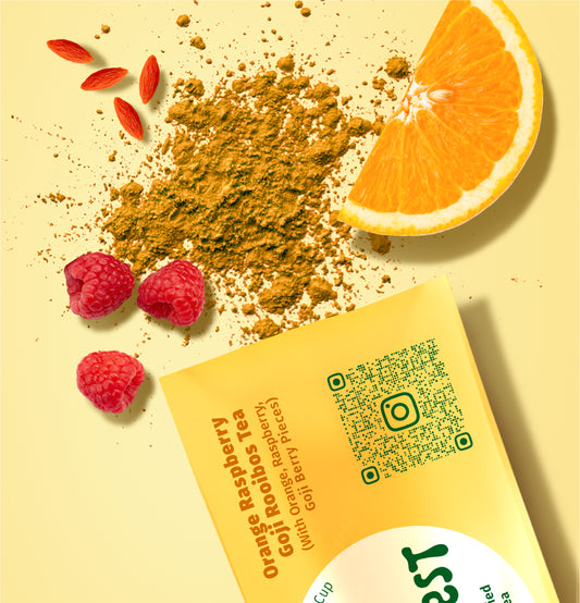 Orange Raspberry Goji Rooibos Tea (10 Sachets Box)