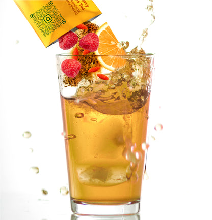 Orange Raspberry Goji Rooibos Tea (10 Sachets Box)