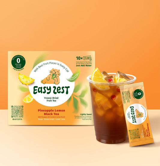 Pineapple Lemon Black Tea (10 Sachets Box)